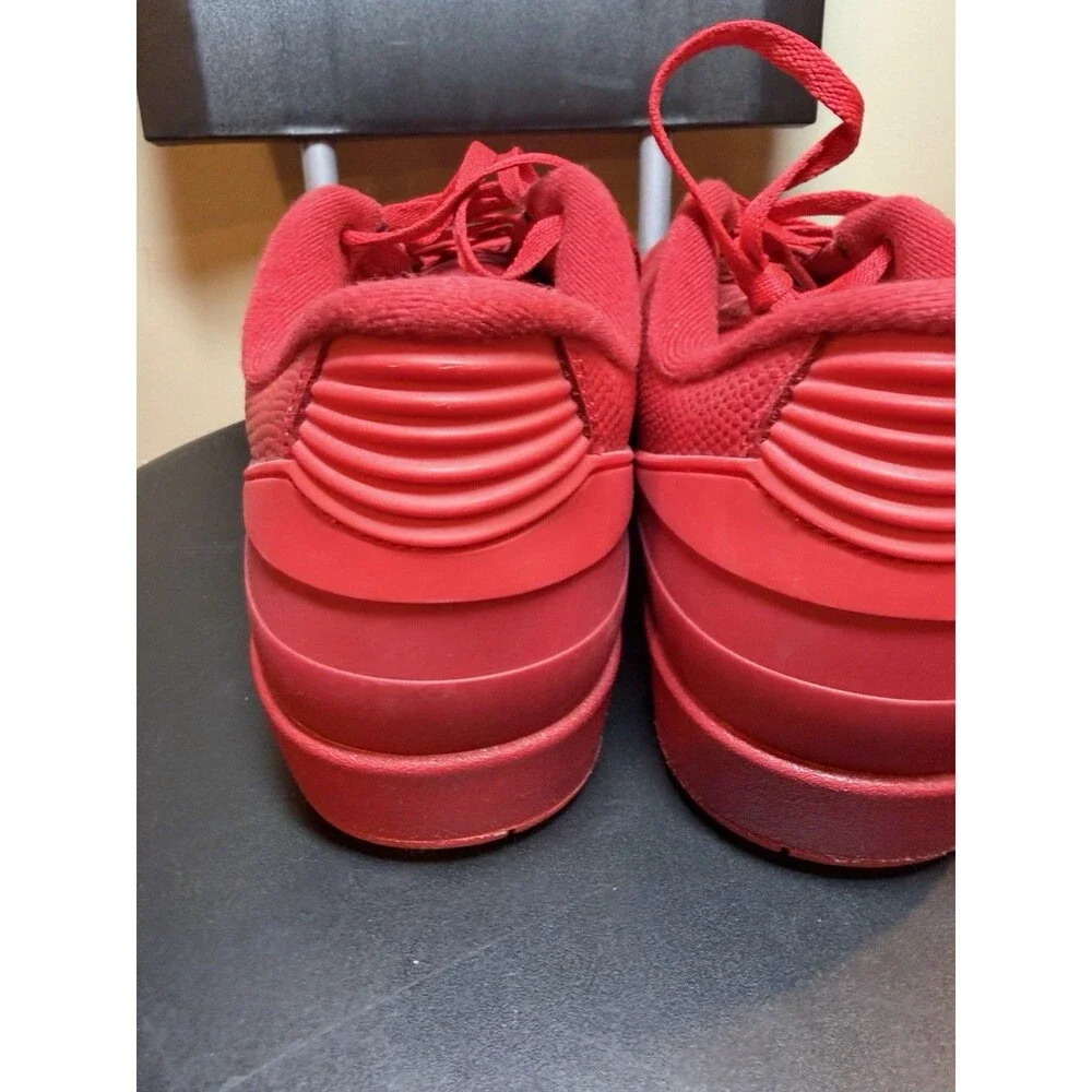 Nike Air Jordan 2 Retro Low Gym Red Size 10.5 Mens Used Clean No Box